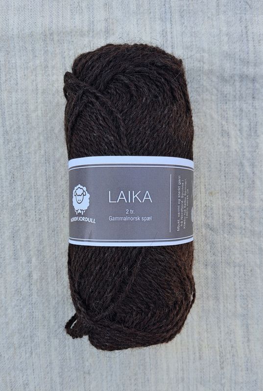 Laika 2 tråds ullgarn