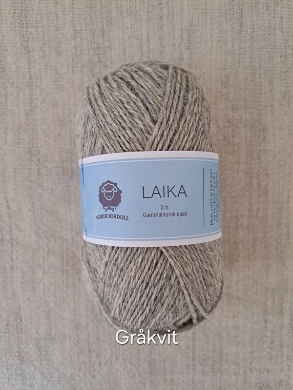 Laika 3  tråds ullgarn